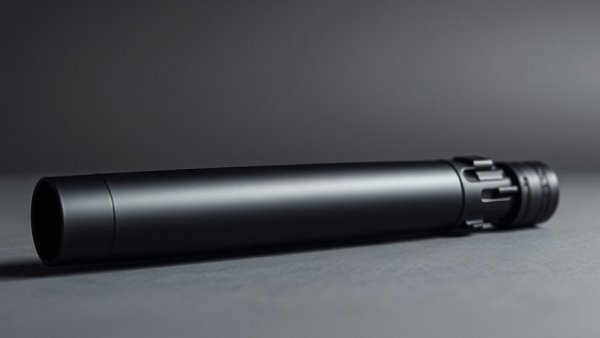 Dead Air Mojave 45 suppressor on a smooth surface.