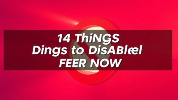 Disable Windows 11 Features for Better Performance illustration with disable icon.