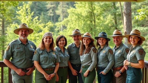 Averitt's Commitment to Sustainability meeting on a forest balcony.