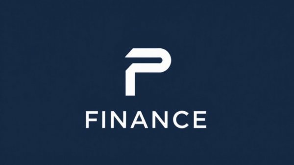 Modern logo with P letter design for financial brand.