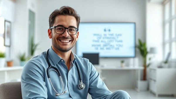 Reclaiming health as a radical act of self-love in a minimalist office scene.