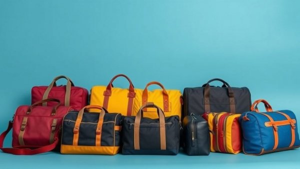 Vibrant travel bags collection for Best Travel Gifts for Adventurers.