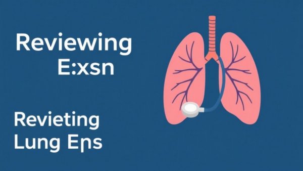 Understanding Lung Exams infographic with lungs and stethoscope.