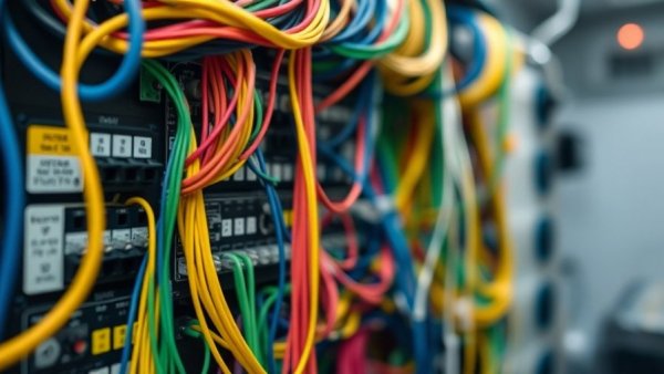 AMETEK Sustainability Report 2025 circuit board with organized wiring.