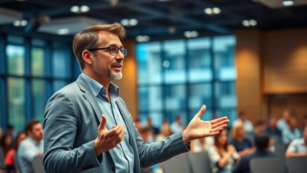 Engaging seminar presentation on education and money-making.