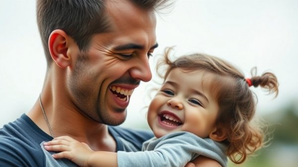 Athlete enjoying time with toddler during Ironman 70.3 training.