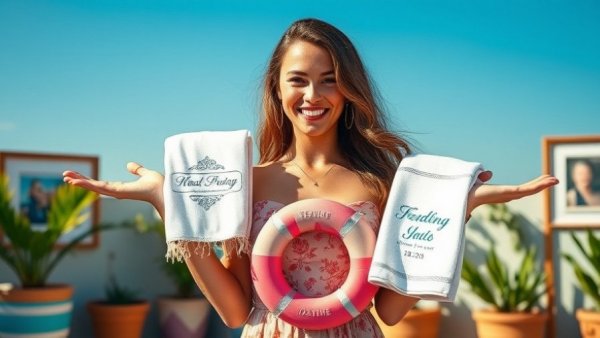 Wedding afterparty setup with decor tips under a clear sky.