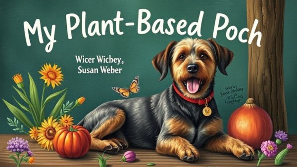 Wiley, My Plant-Based Miracle Pooch, by Susan Weber, VLCE