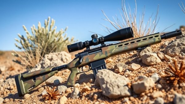 Trijicon AccuPoint 3-18×50 mounted on rifle outdoors.