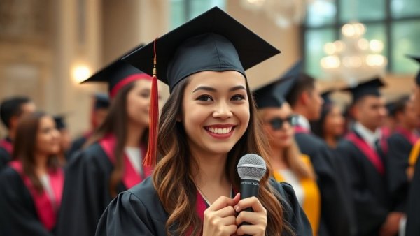 Graduate sharing advice for 'What I'd Tell My Younger Self.'