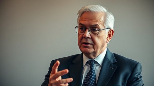 Elderly man in a suit speaking, representing places to network with millionaires.