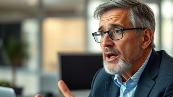 Middle-aged man explaining, Make Your CPAP Last Longer tips.