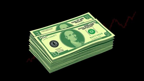 Stack of one hundred dollar bills illustrating access to cheap money.