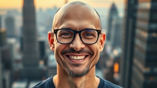 Transform Your Career for Designers and Creatives with smiling man.