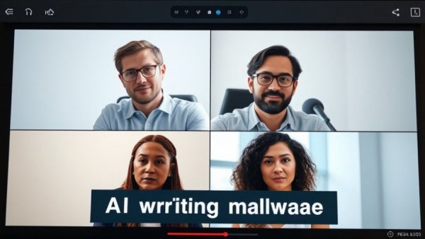 AI-Generated Malware Impact discussed in a podcast with four participants.