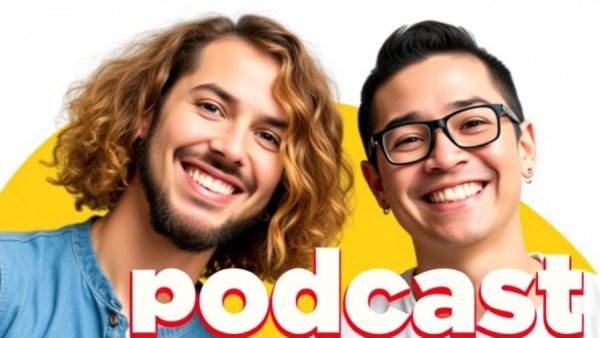 Podcast hosts on 'the DOJO' cover, related to ChatGPT Ads in Digital Marketing.