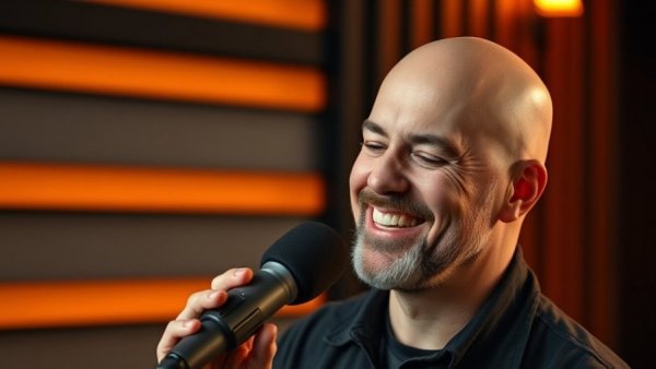 SEO Marketing expert discussing strategies on a podcast.