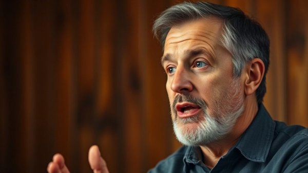 AI-Enabled Real-Time Decision Making talk with engaged man.