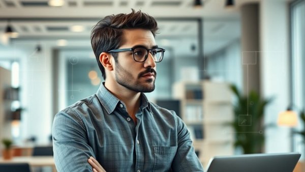 Expert discussing business strategies in a digital marketing content setting.