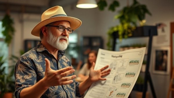 Man explains early spring planting in survival garden setting.