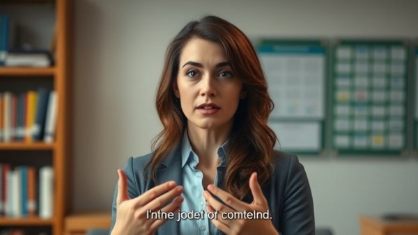 Confident woman discussing how to reduce inflammation in a video.