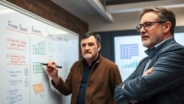 Two experts explaining agentic runtime security with digital whiteboard.