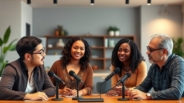 Virtual discussion on cybersecurity challenges in podcast format.