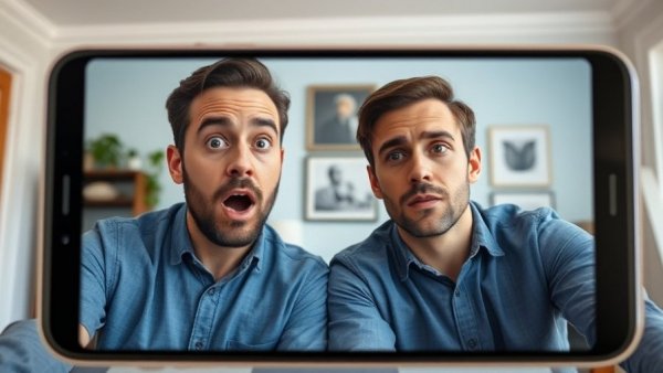Video call discussion about Growth AI Strategy with two men.