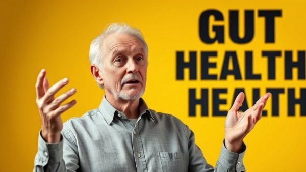 Nourish the Body concept with an engaged speaker on gut health.