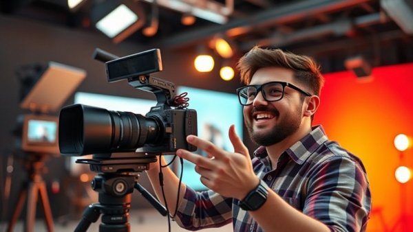 Virtual cameras in a studio setting transforming filmmaking.