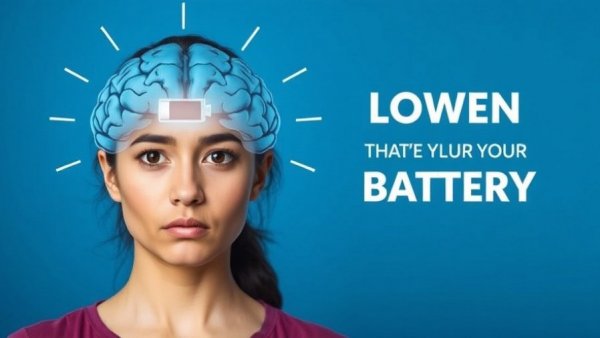 Woman pondering insulin resistance and mental health with brain illustration