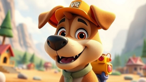 Funny pet cartoons featuring a cheerful, playful cartoon vet.