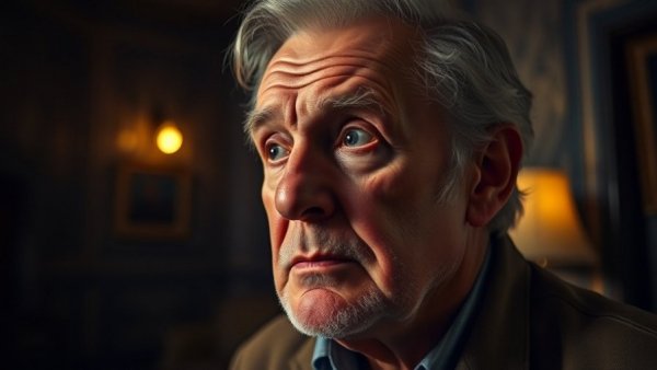 Star Wars Prequels Impact on Branding: Elderly man looking intrigued.