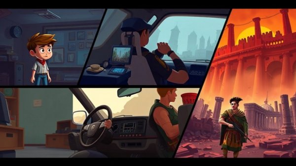 Dynamic 2D animated scenes showcase AI 2D Animation Videos.