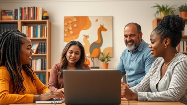 Diverse group discusses AI agents and cybersecurity in virtual meeting.