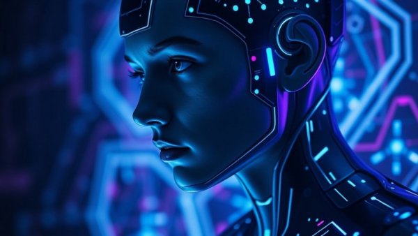 Digital human profile exploring AI experiments for business owners.
