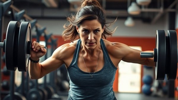 Weights or Sprints for Women Over 40: Gym workout focus