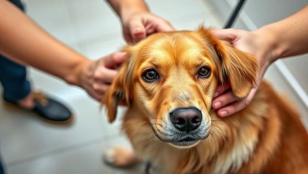 Professional dog grooming tips, trim and care in a grooming studio.