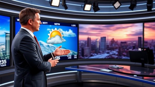Miami Valley weather forecast presented by a meteorologist in a studio.
