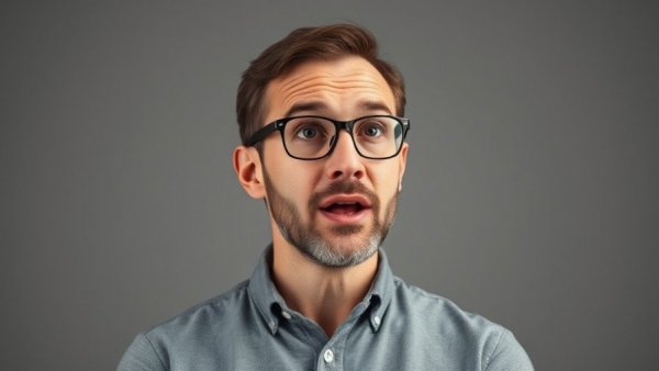 Resetting Your Vagus Nerve: Man speaking expressively with glasses.