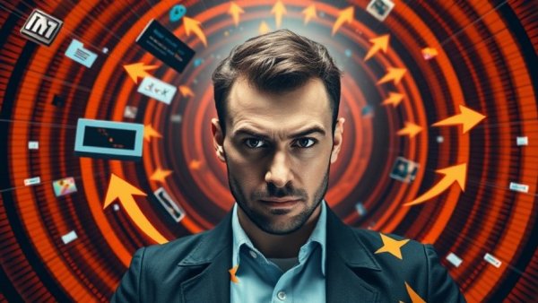 Digital expert discusses SEO collapse concept.
