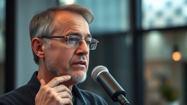 Man discussing content on best books to read in 2026