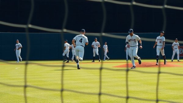 Wright State Raiders tournament loss scene on baseball field