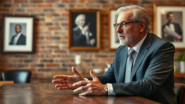 Man discussing healthy diet and stem cells in an indoor setting.