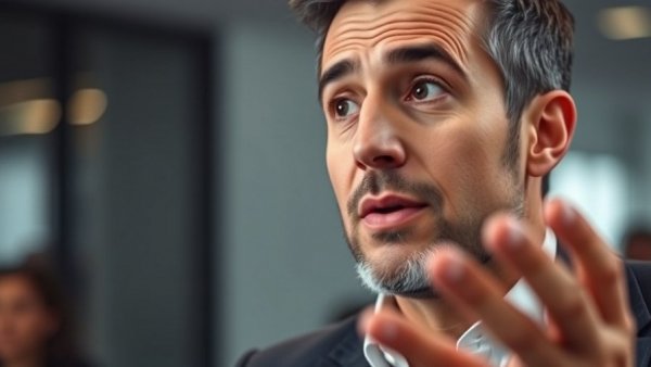 Close-up of a man speaking about 'Why Did Your Customer Stop Browsing'.