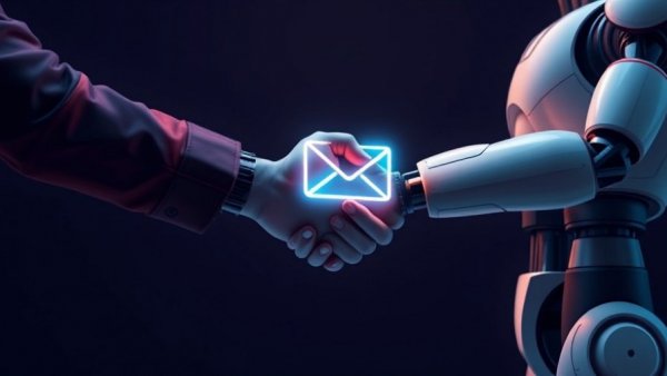 7 Marketing Lessons from Vanguard: Trust with AI and human illustration