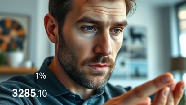Man discussing social media insights related to SEO Marketing with on-screen text.