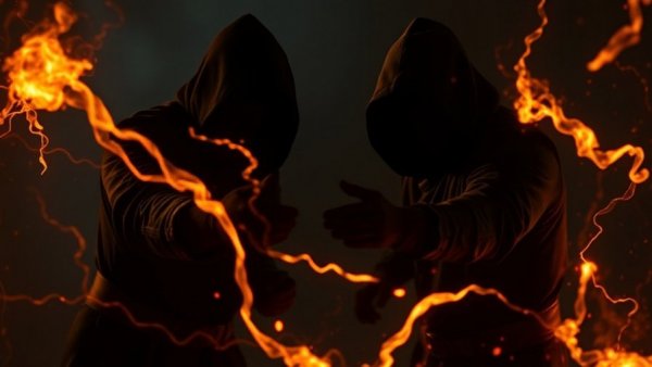 Worst Scene in Spider-Man No Way Home: dramatic fiery combat.