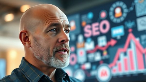 SEO marketing expert discussing digital content opportunities.