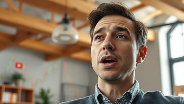 YouTube Shorts Arbitrage discussion with financial graphics.